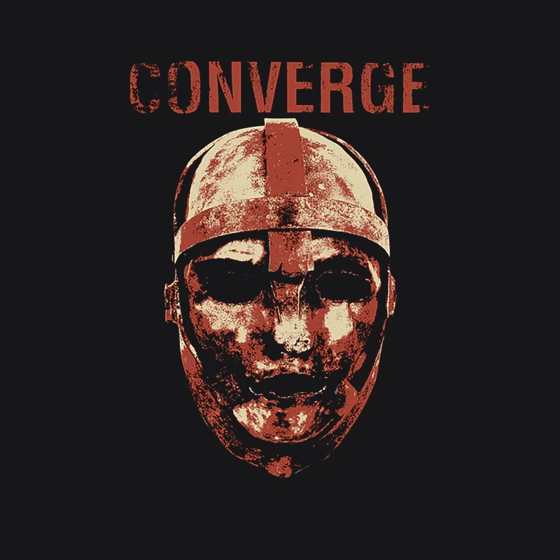 Converge Mask Male Pullover Hoodie