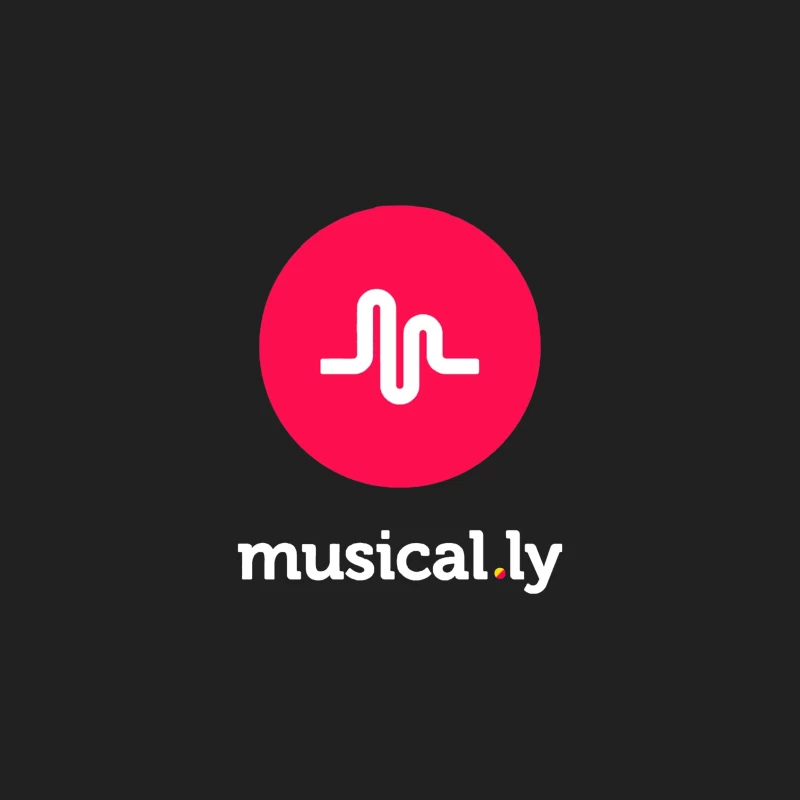 Musical.ly Social Media App Logo Design Bucket Hat