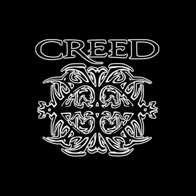 Creed Band Logo with Tribal Gothic Design Pin