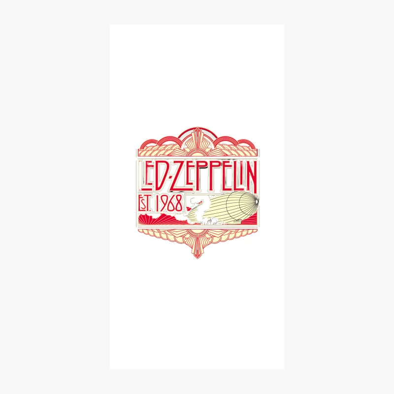 Led Zeppelin Est 1968 iPhone Case