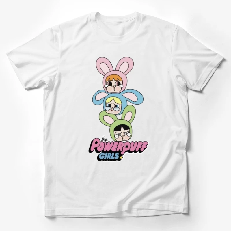 Weinende Powerpuff Girls Osterhasen Herren T-Shirt
