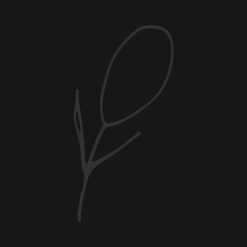 Dessin minimaliste de fleur Femme Sweat à capuche
