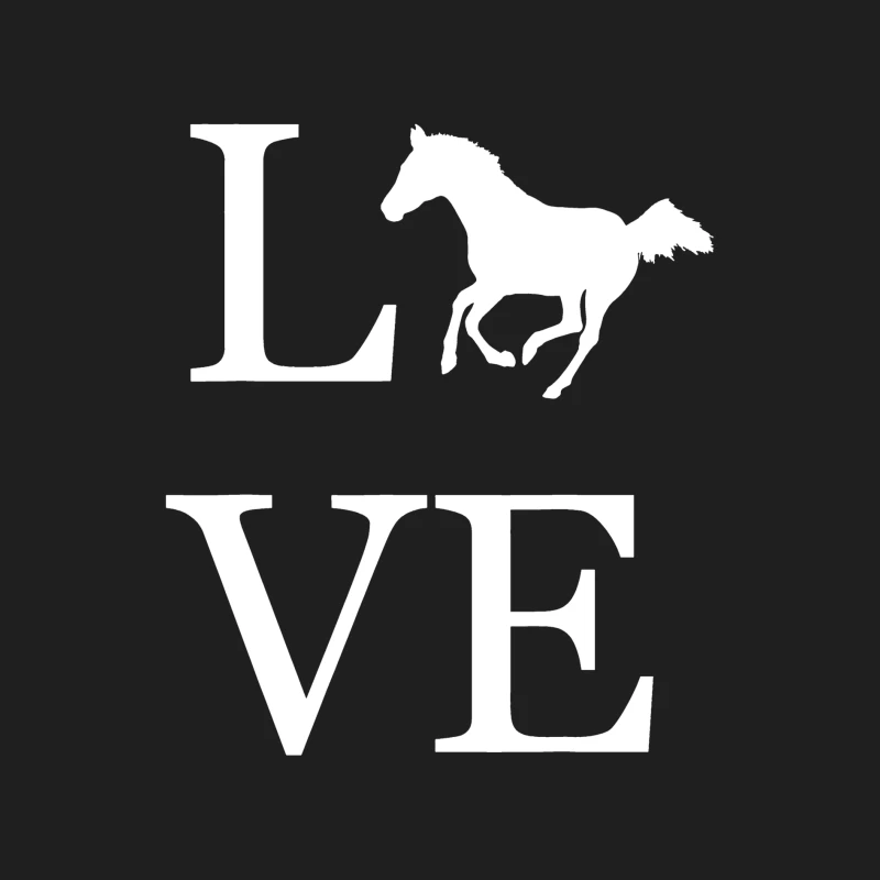 Motif de cheval et amour Homme Débardeur