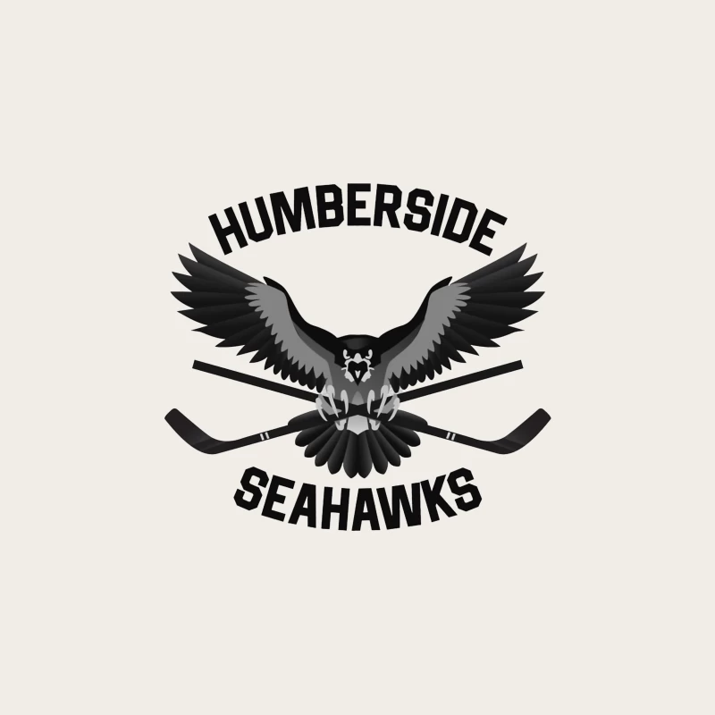 Humberside Seahawks Ice Hockey Team Logo Bucket Hat
