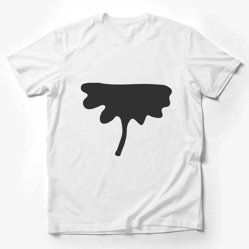 Tache abstraite noire Homme T-Shirt
