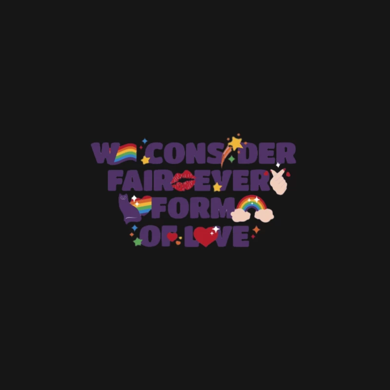 Amour et acceptation Femme Manches Longues T-Shirt