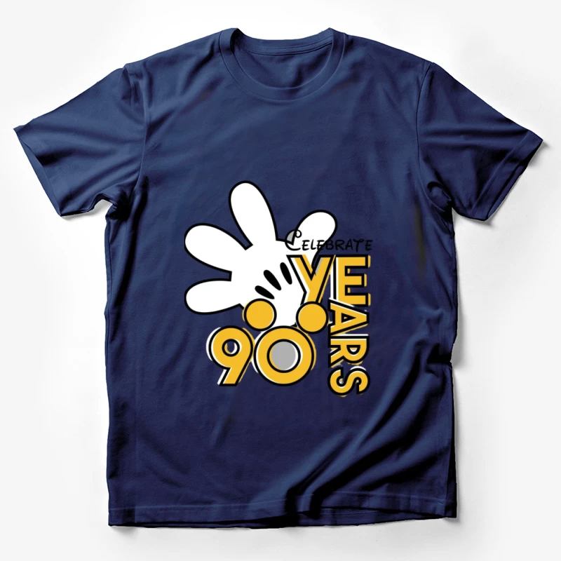 90 Jahre Jubiläum Feiern Herren T-Shirt