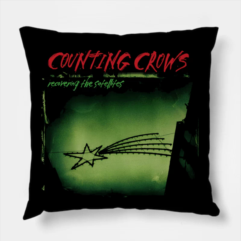 Counting Crows Recovering The Satellites Throw Pillow