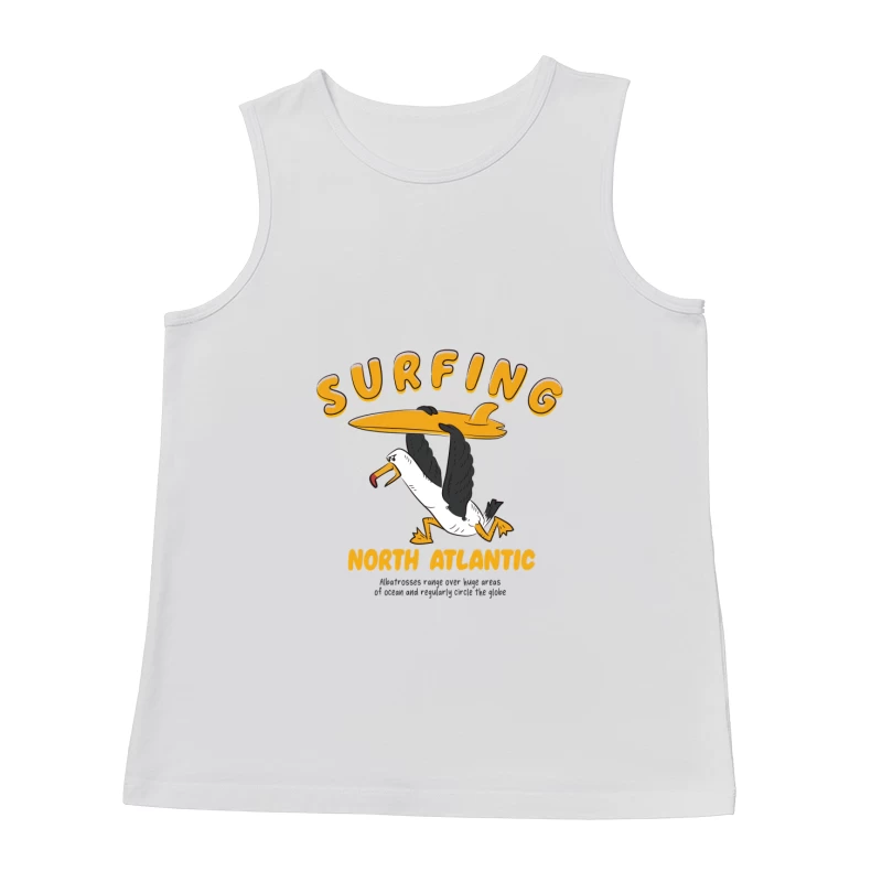 Surfing Adventure in the North Atlantic Male Tank Top