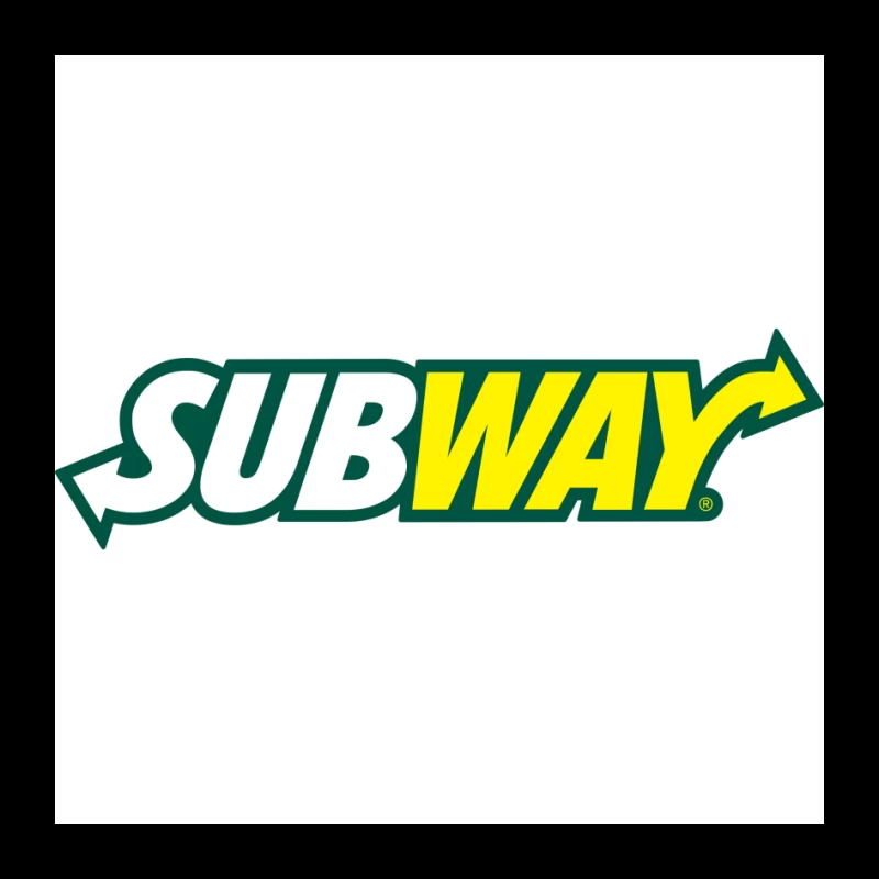 Subway Restaurant Logo Pin