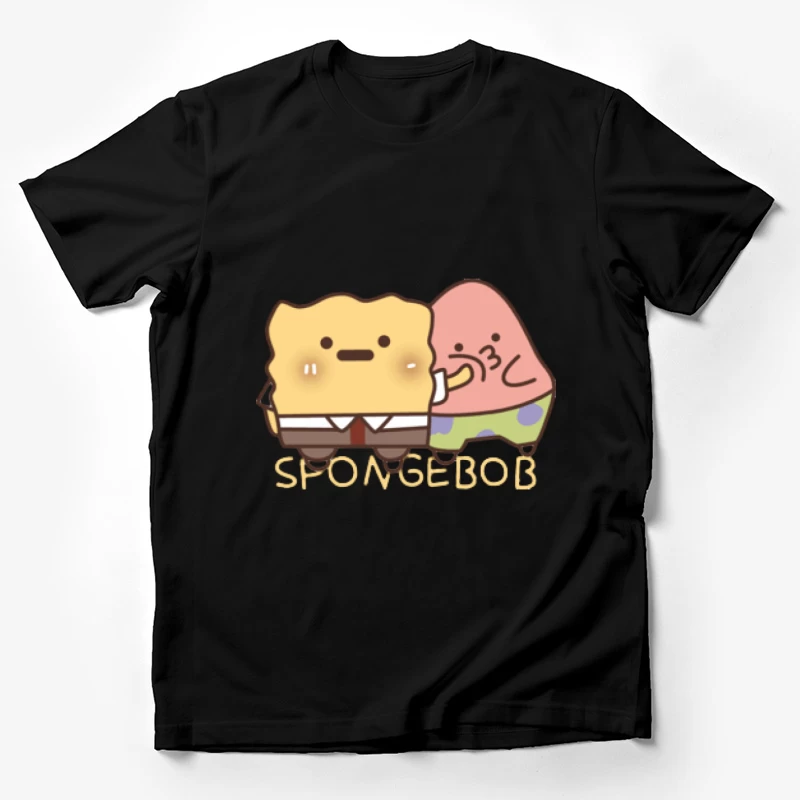 Kawaii SpongeBob und Patrick Illustration Herren T-Shirt