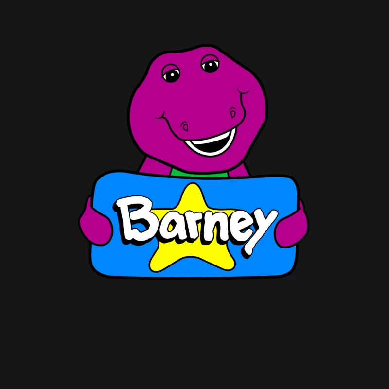 BARNEY'S retro Male Long Sleeve T-Shirt