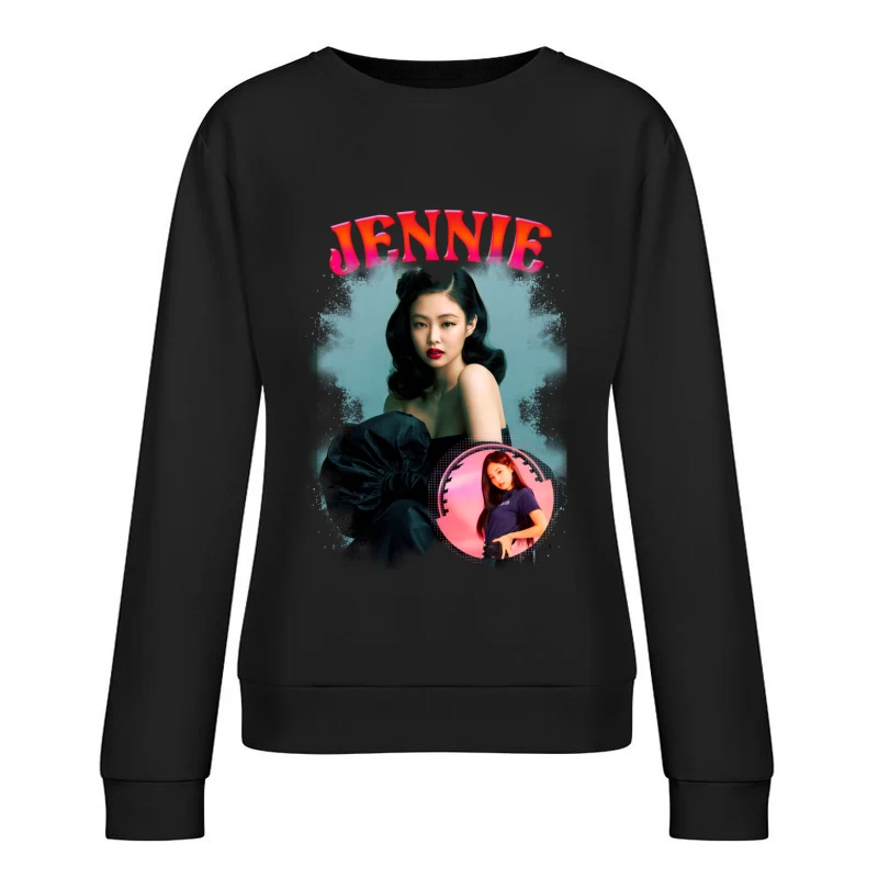 Stylish Portrait of Jennie Female Pullover Sweatshirt