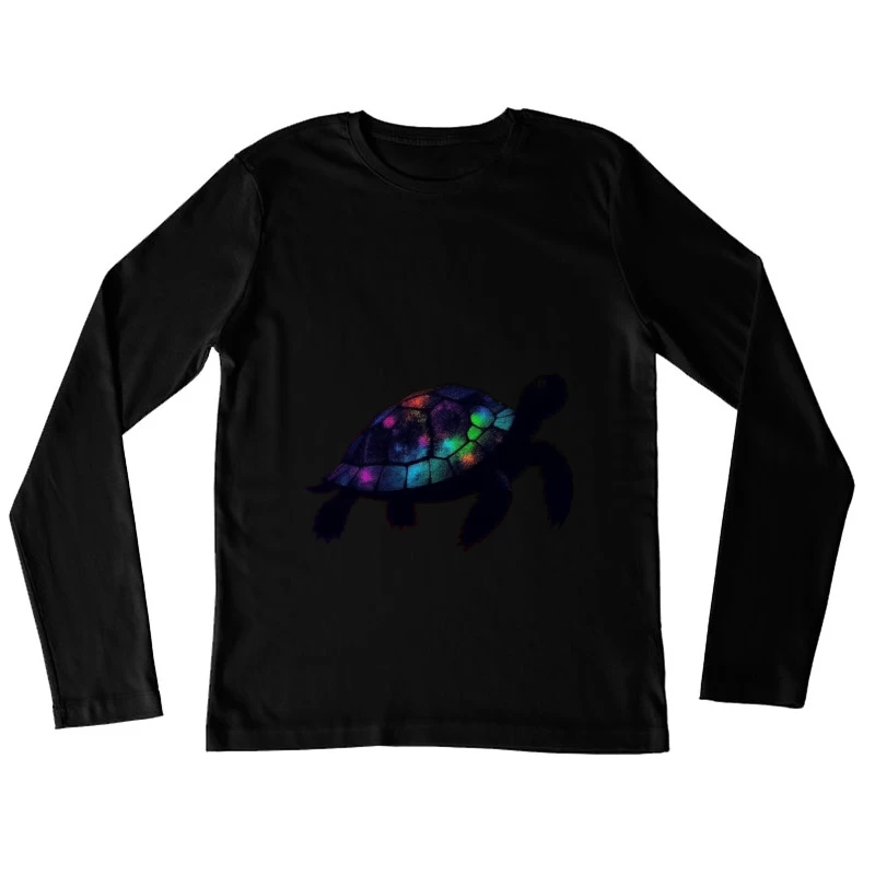 Galactic Turtle Female Long Sleeve T-Shirt