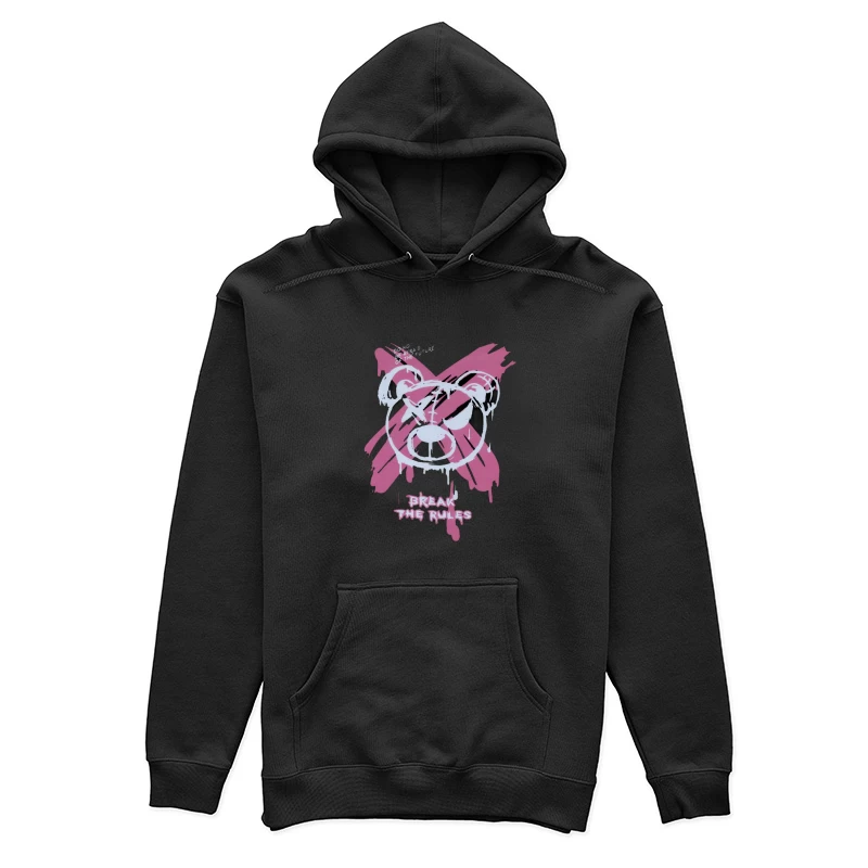 Mutiger Bär und Rebellikone Damen Pullover Hoodie