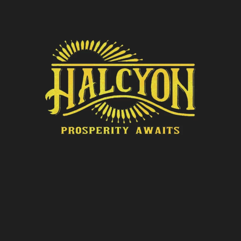 Halcyon Colony Logo Male Tank Top
