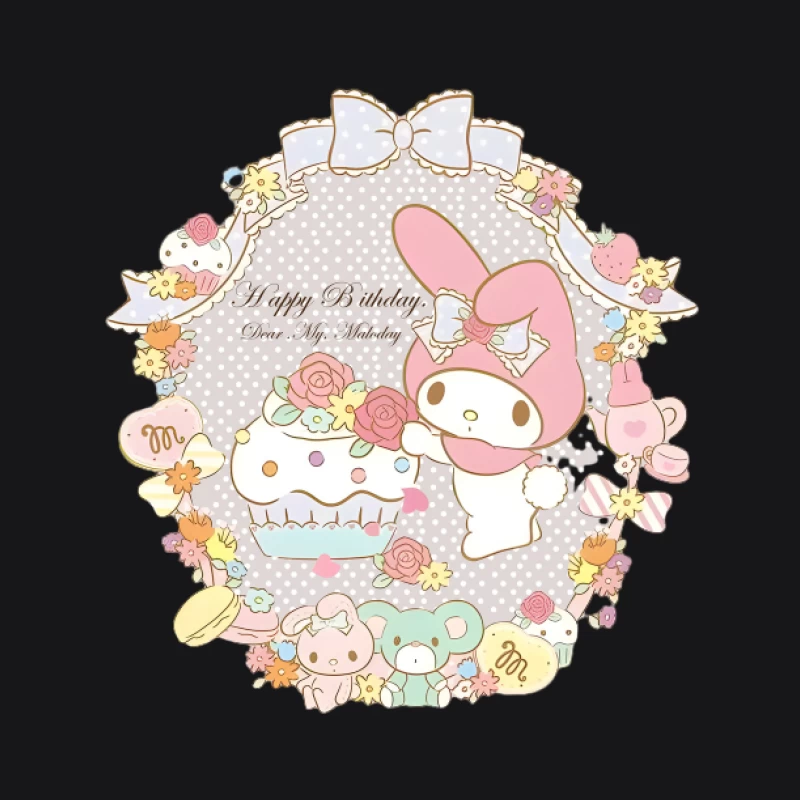 Fête d'anniversaire mignonne avec My Melody Homme Sweat à capuche