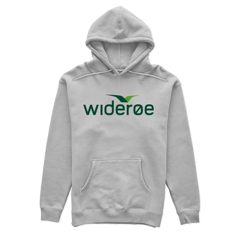 Wideroe Airlines Green Bird Logo Design Female Pullover Hoodie