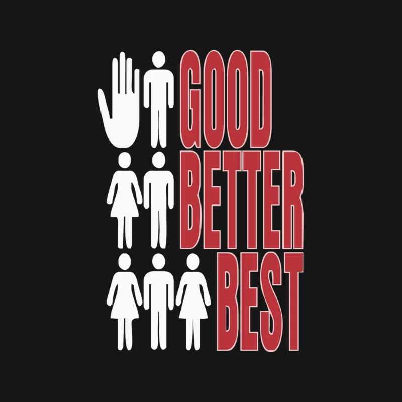 Rude Good Better Best, Ideal Birthday Gift Or Present Mouse Pad