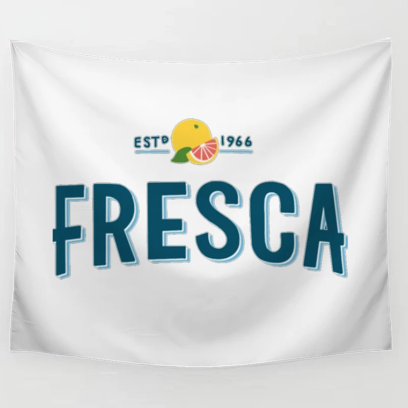 Vintage Fresca Soda Logo Design from 1966 Tapestry