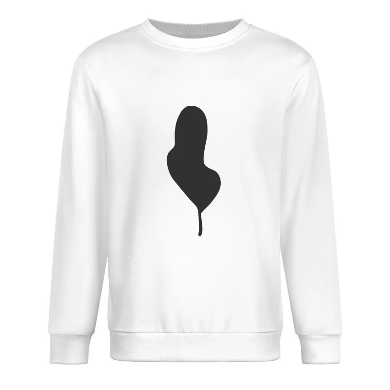Silhouette artistique abstraite Homme Sweat-shirt à enfiler