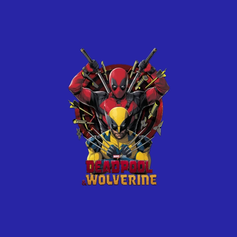 Deadpool and Wolverine Artwork Male Tank Top