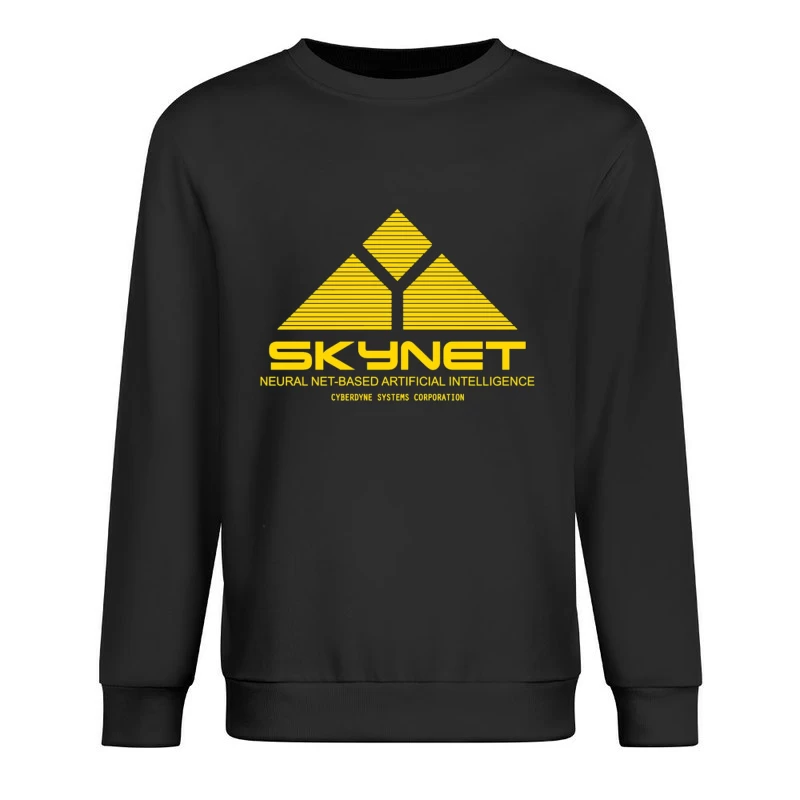 Skynet Corporate Logo - Cyberdyne Systems AI Technology Male Pullover Sweatshirt