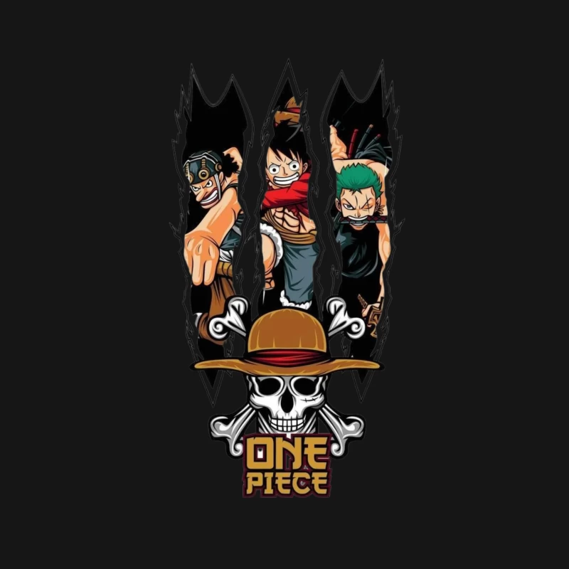 One Piece Character Artwork Male Long Sleeve T-Shirt