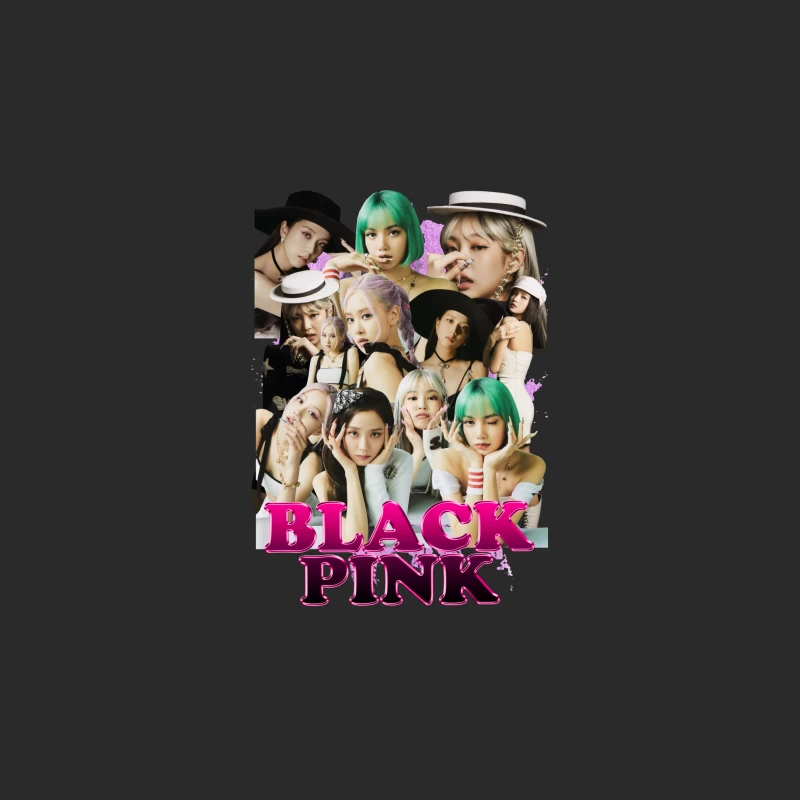 BLACKPINK: K-pop Girl Group Fashion Poster Baseball Cap