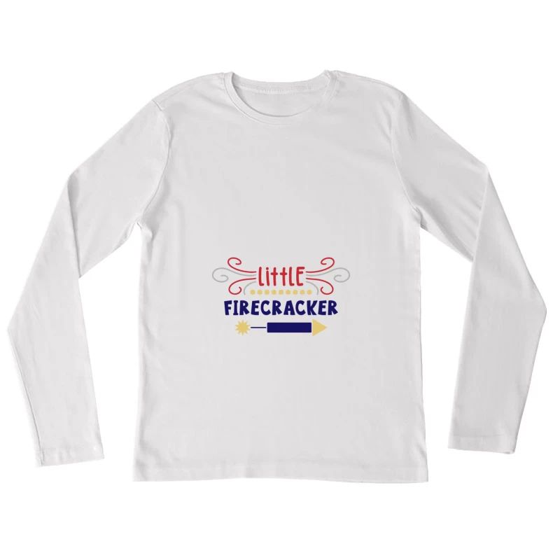 Petite Pétard Design Joyeux Femme Manches Longues T-Shirt