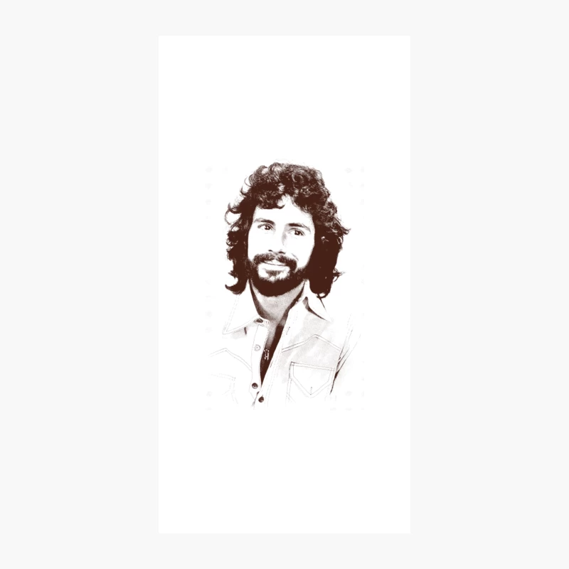 Cat Stevens  - - Retro Fan Artwork iPhone Case