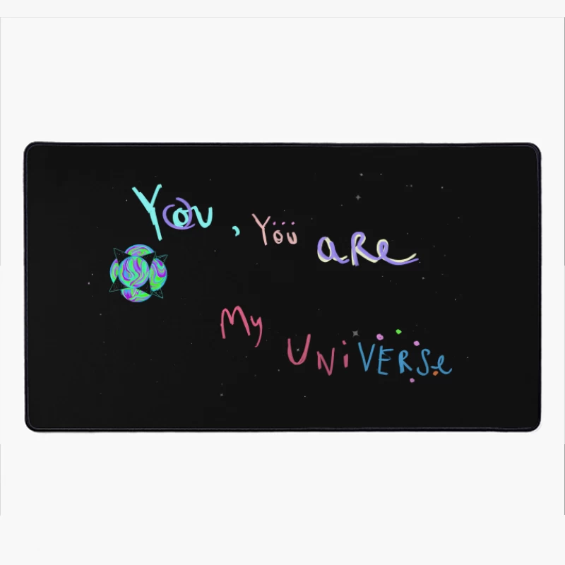 Coldplay My Universe Desk Mat