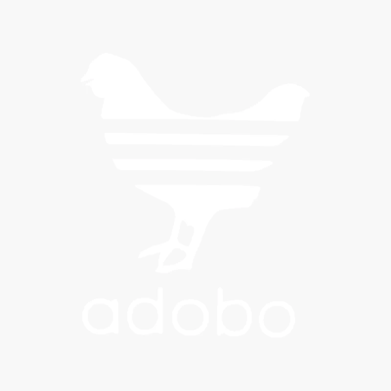 White Adobo Cotton Tote Bag