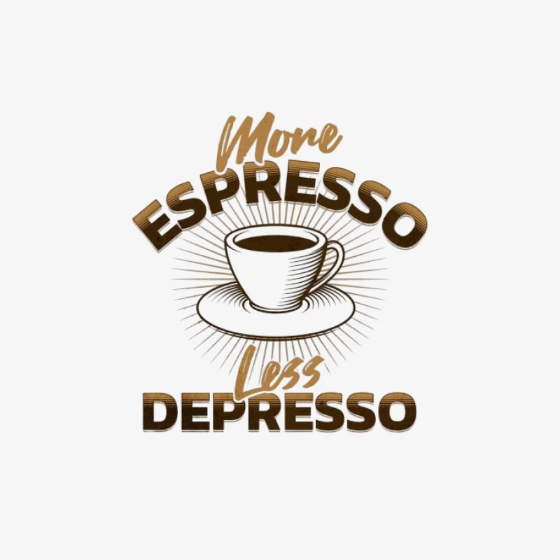 Mehr Espresso, weniger Stress Herren Pullover Sweatshirt