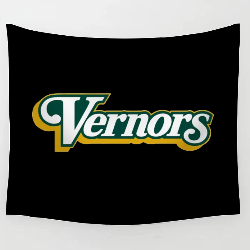 Vernors Ginger Ale Vintage Brand Logo Tapestry