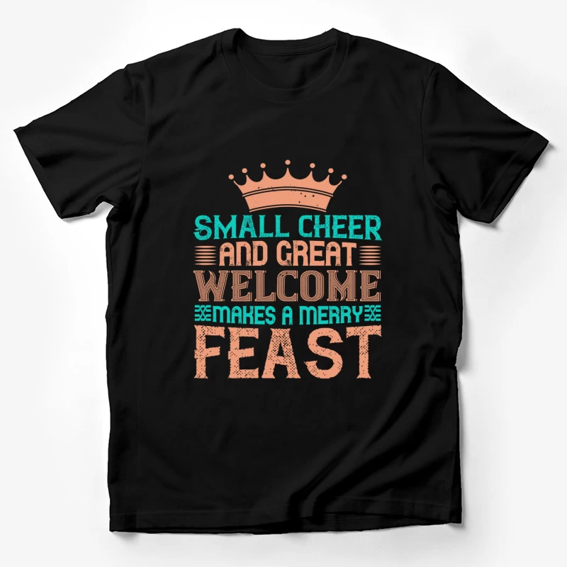 Citation inspirante pour un festin joyeux Homme T-Shirt
