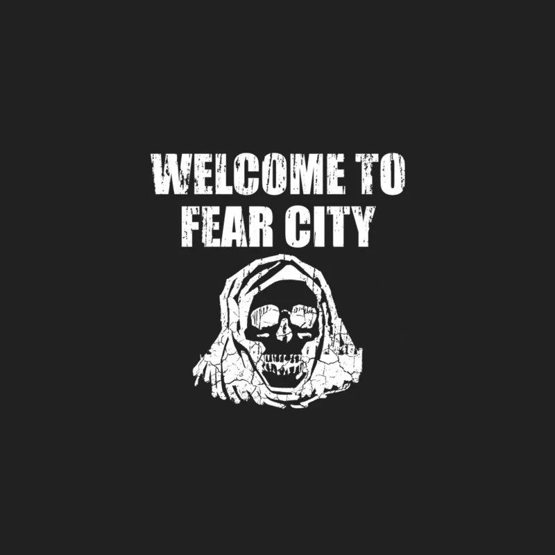 Welcome to Fear City, distressed Bucket Hat