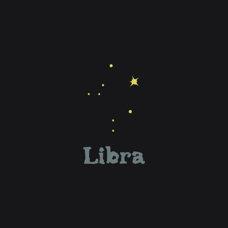 Libra Sternbild Herren Pullover Hoodie