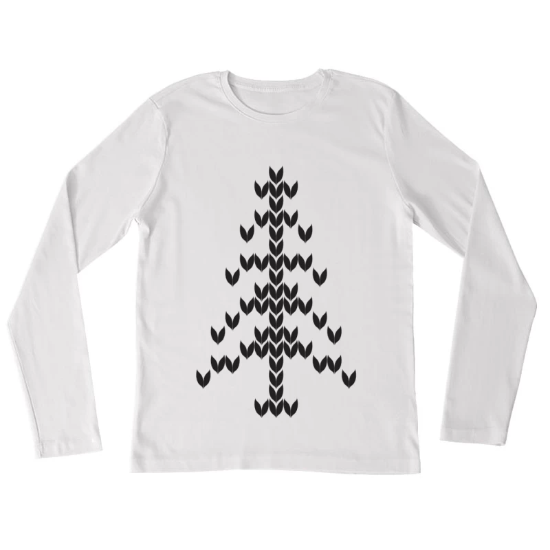 Arbre de flèches stylisé Femme Manches Longues T-Shirt