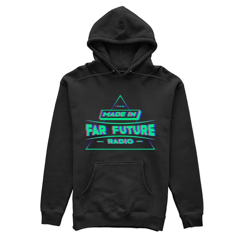 Made in Far Future Radio Logo Damen Pullover Hoodie
