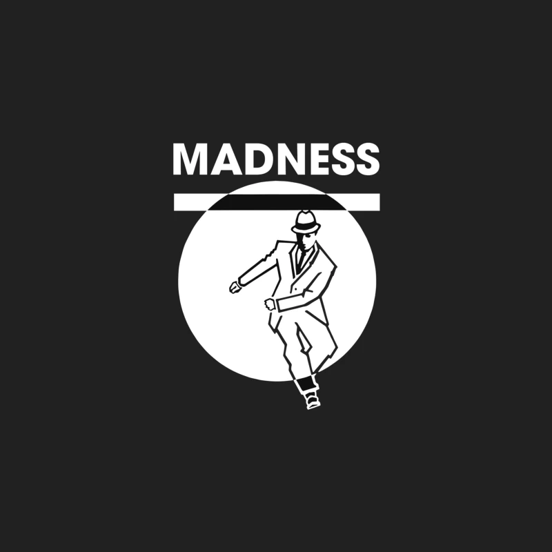 Ska Dance Madness Silhouette Logo Bucket Hat