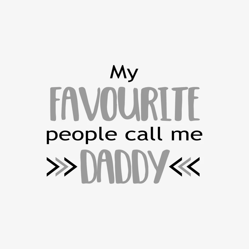 Mein Lieblingsmenschen nennen mich Daddy Herren Langarm T-Shirt