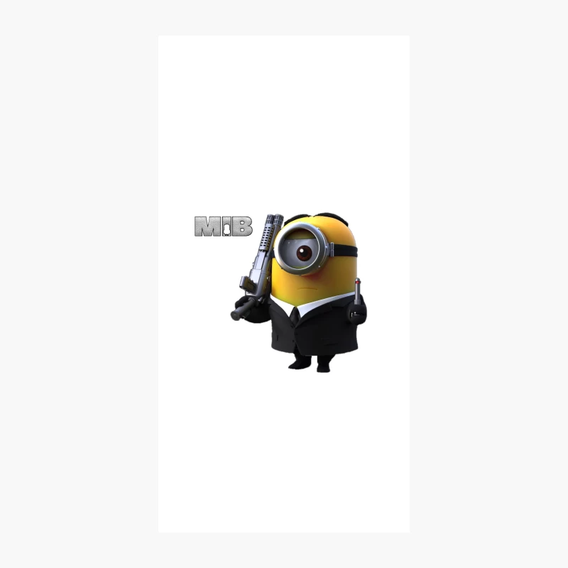 6 MINIONS, DESPICABLE ME, MIB iPhone Case
