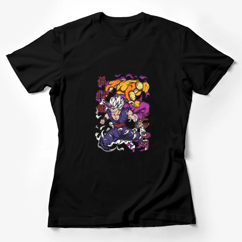 Anime-Kampf Szenario Damen T-Shirt