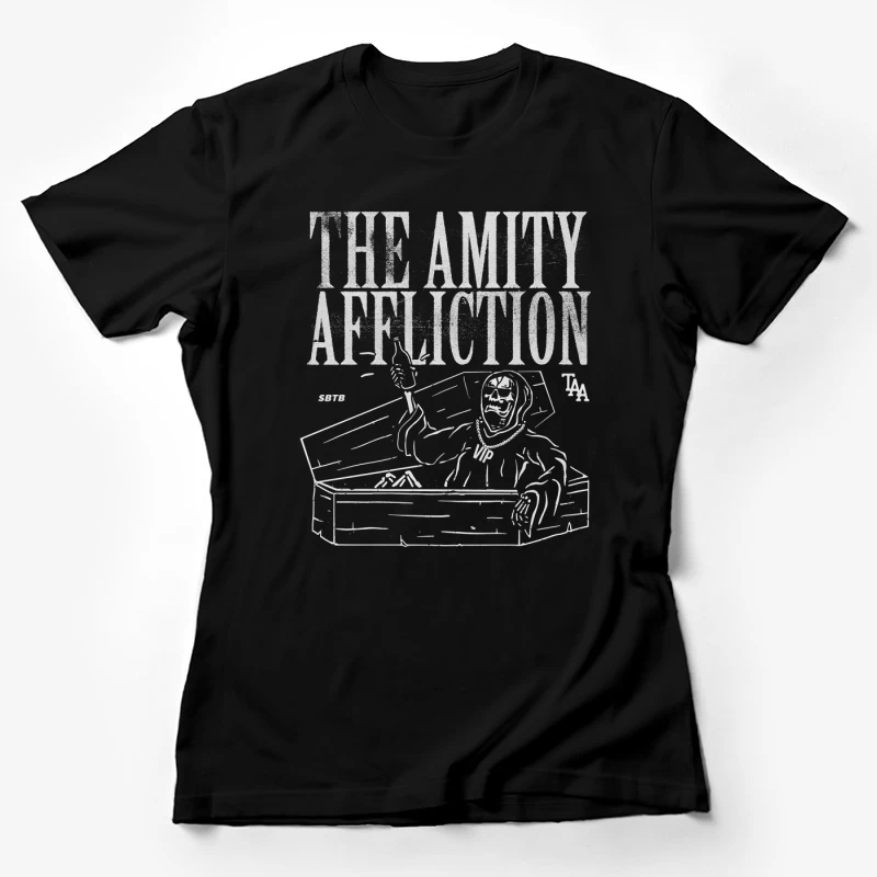 The Amity Affliction Coffin Female T-Shirt