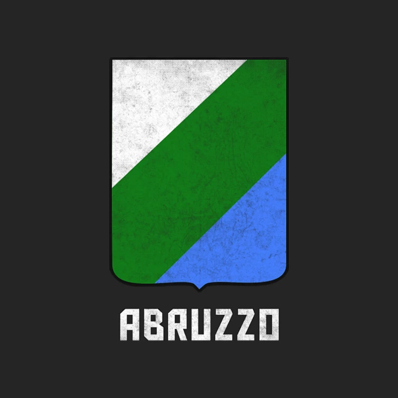 Abruzzo Italia Flag  Vintage Look Faded Design Female Pullover Sweatshirt
