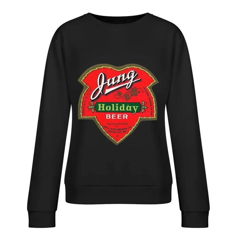 Jung Beer Female Pullover Sweatshirt