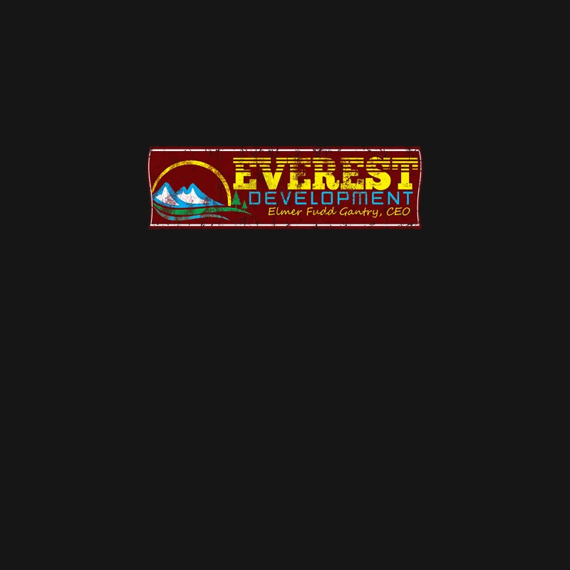 Everest Development, distressed Desk Mat