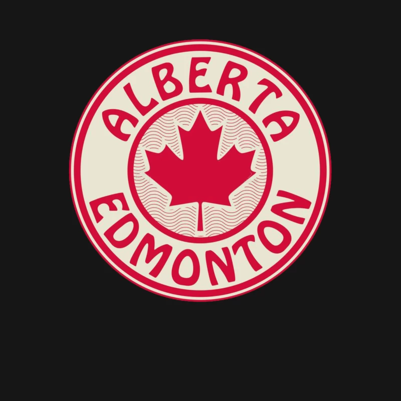 Edmonton Alberta Canada Male T-Shirt