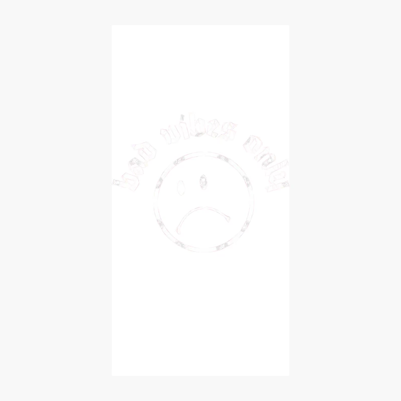Bad Vibes Only 2 ††† iPhone Case